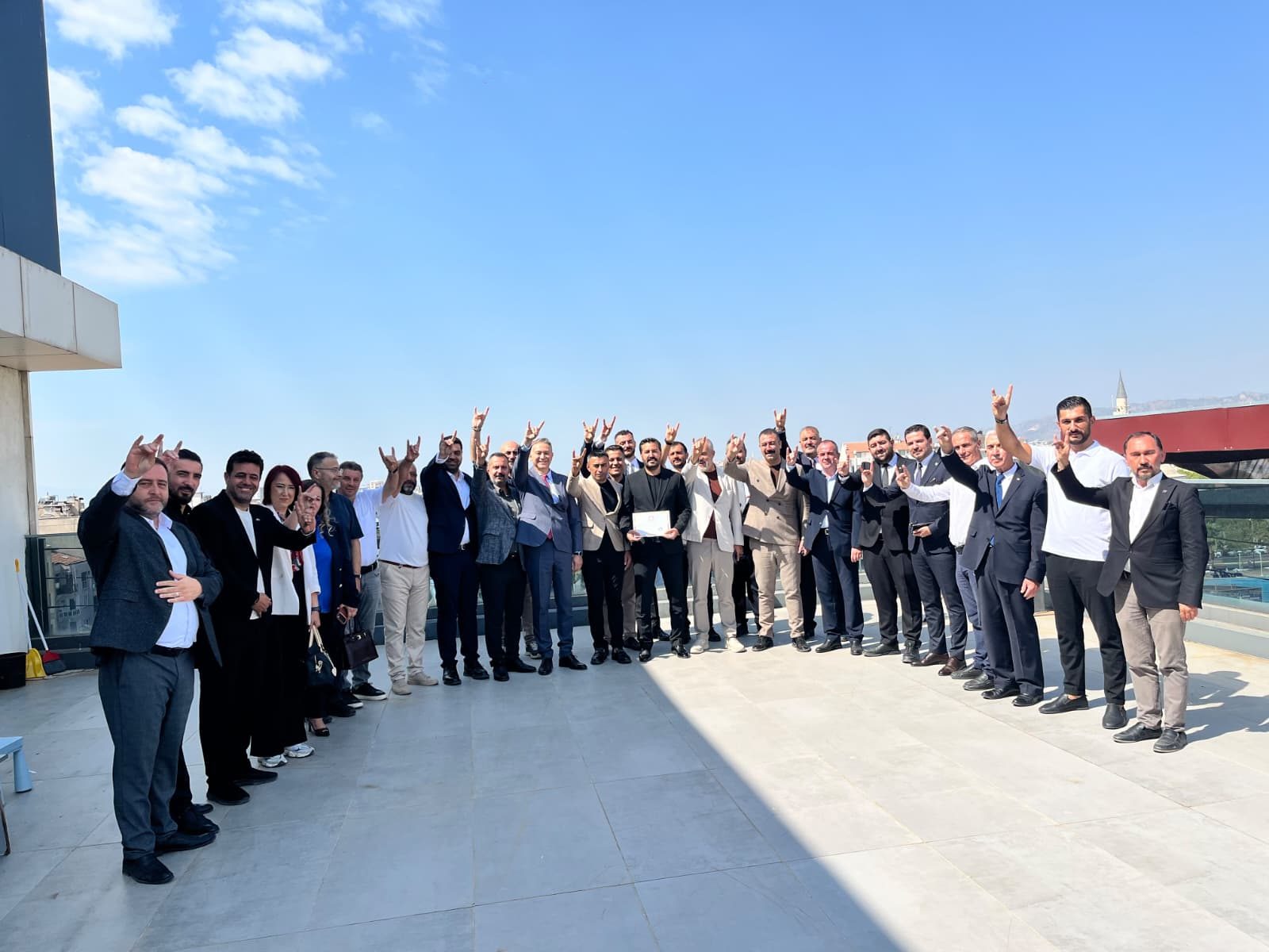 MHP AYDIN İL TEŞKİLATI MAZBATASINI ALDI