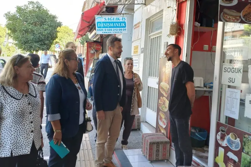 İYİ PARTİ AYDIN’DAN EFELER’DE SAHA ÇALIŞMASI