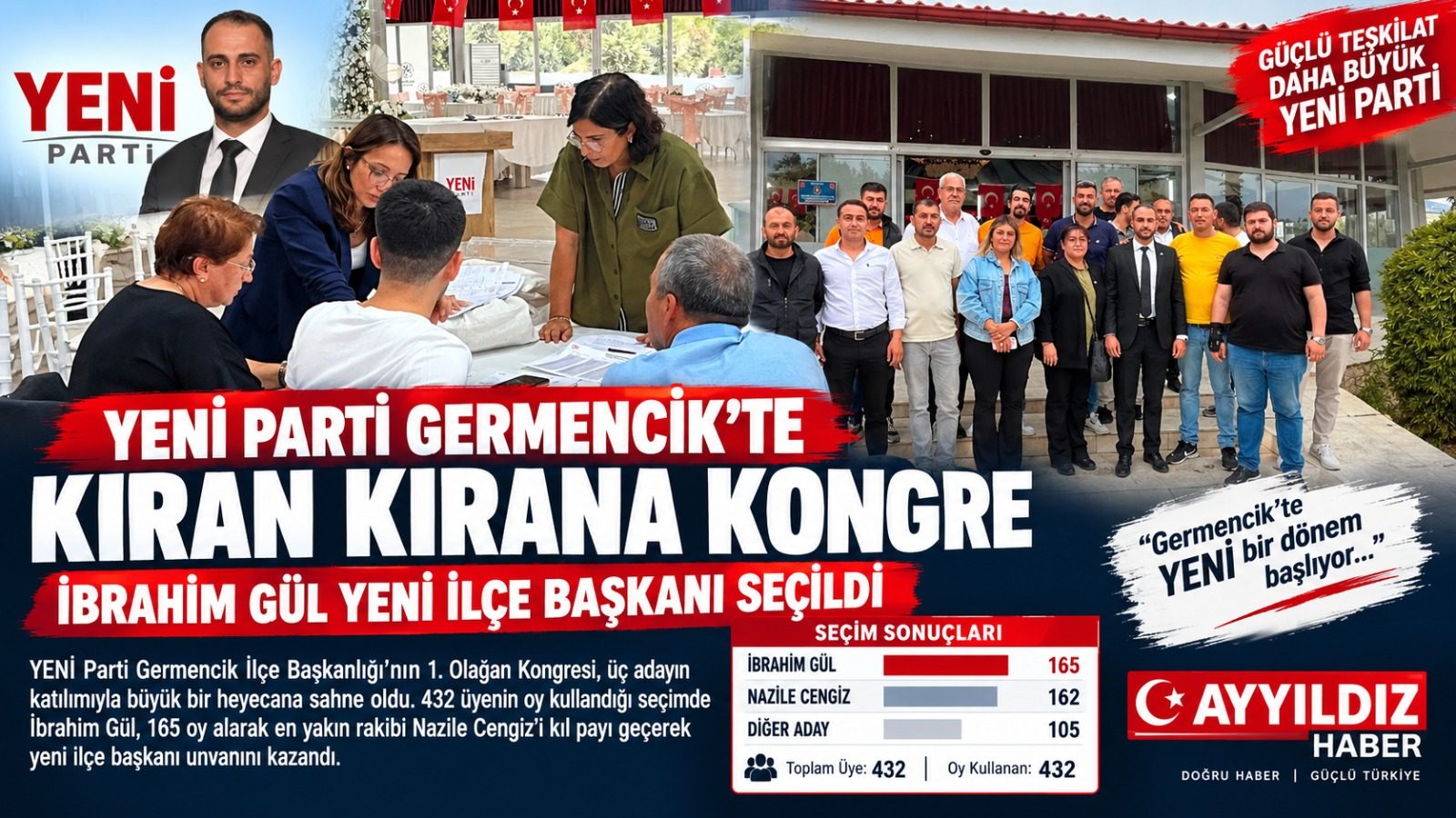 YENİ Parti Germencik’te Nefes Kesen Yarış