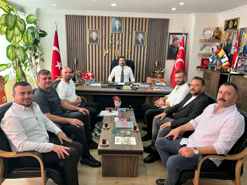 Genç Efe Spor Kulübü’nden MHP Aydın İl Başkanlığı’na Anlamlı Ziyaret