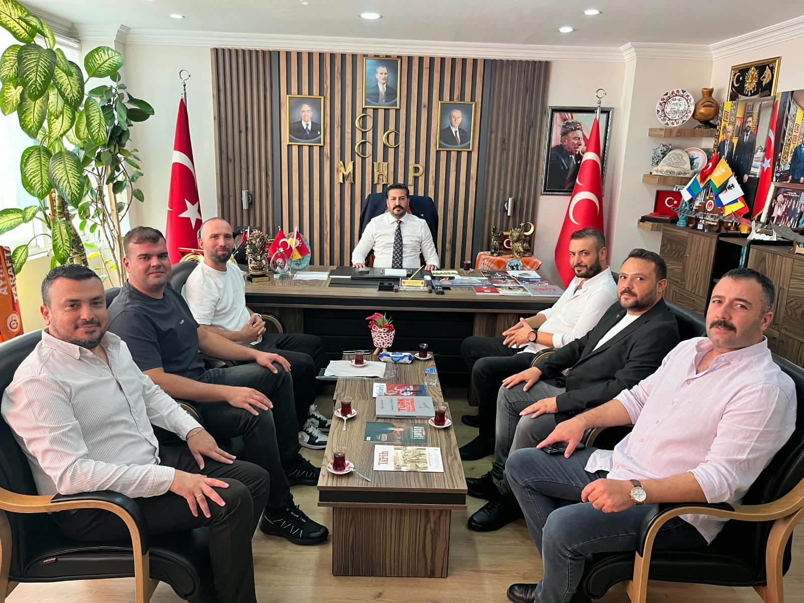 Genç Efe Spor Kulübü’nden MHP Aydın İl Başkanlığı’na Anlamlı Ziyaret