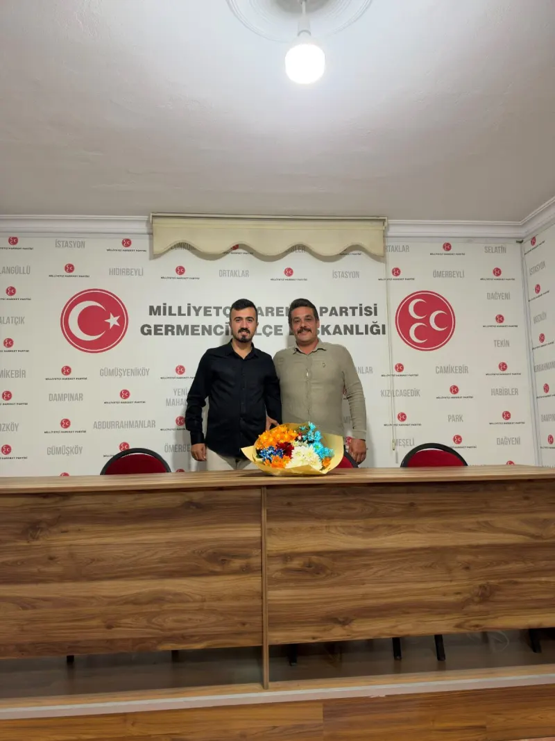 AK PARTİ GENÇLİK KOLLARI’NDAN MHP GERMENCİK İLÇE BAŞKANI RECEP DEMİR’E HAYIRLI OLSUN ZİYARETİ
