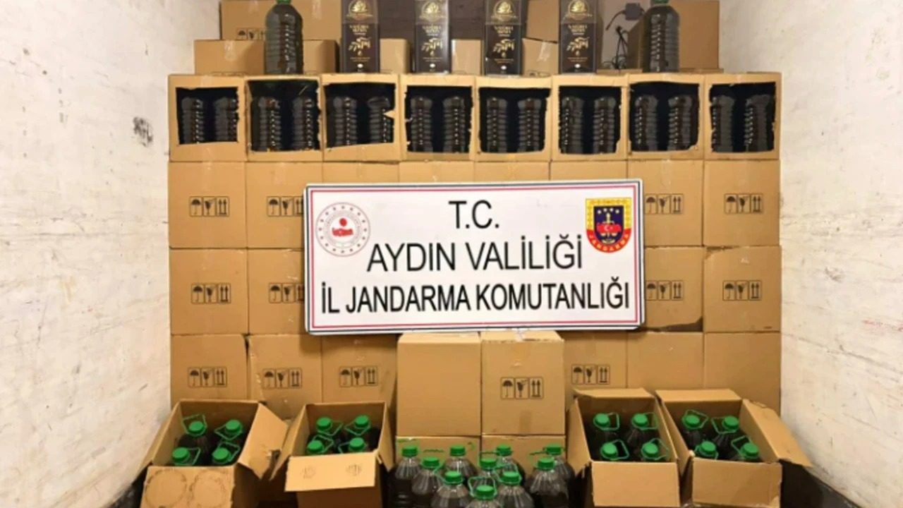 KÖŞK’TE 1 MİLYON 600 BİN TL DEĞERİNDE TAKLİT ZEYTİNYAĞI ELE GEÇİRİLDİ!