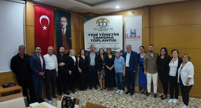 Didim Malatyalılar Derneği’nde Yeni Dönem Coşkusu: İlk Yönetim Kurulu Toplantısı Gerçekleşti!