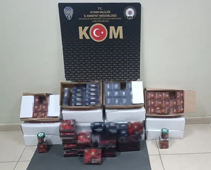 AYDIN’DA KAÇAKÇILIK OPERASYONU! 52,5 KİLO CİNSEL İÇERİKLİ ÜRÜN ELE GEÇİRİLDİ