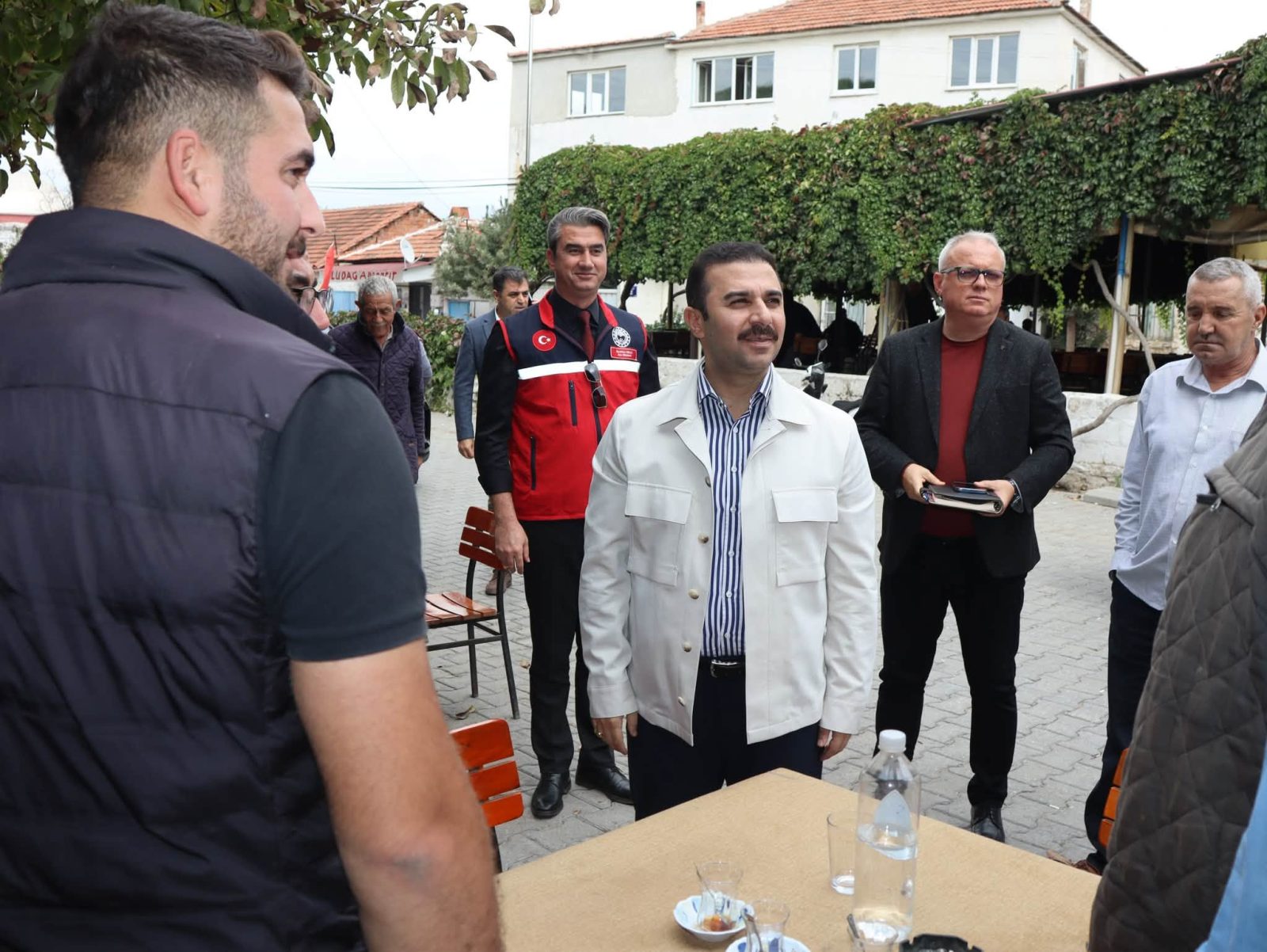 KOÇARLI KAYMAKAMI RAMAZAN TAŞKIN’DAN GÜDÜŞLÜ MAHALLESİNE ZİYARET