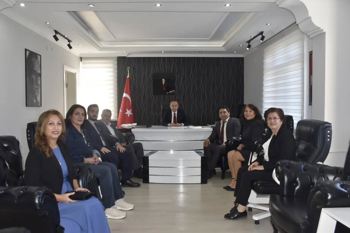 DİDİM MALATYALILAR DERNEĞİ’NDEN KAYMAKAM ÇOBAN’A ZİYARET