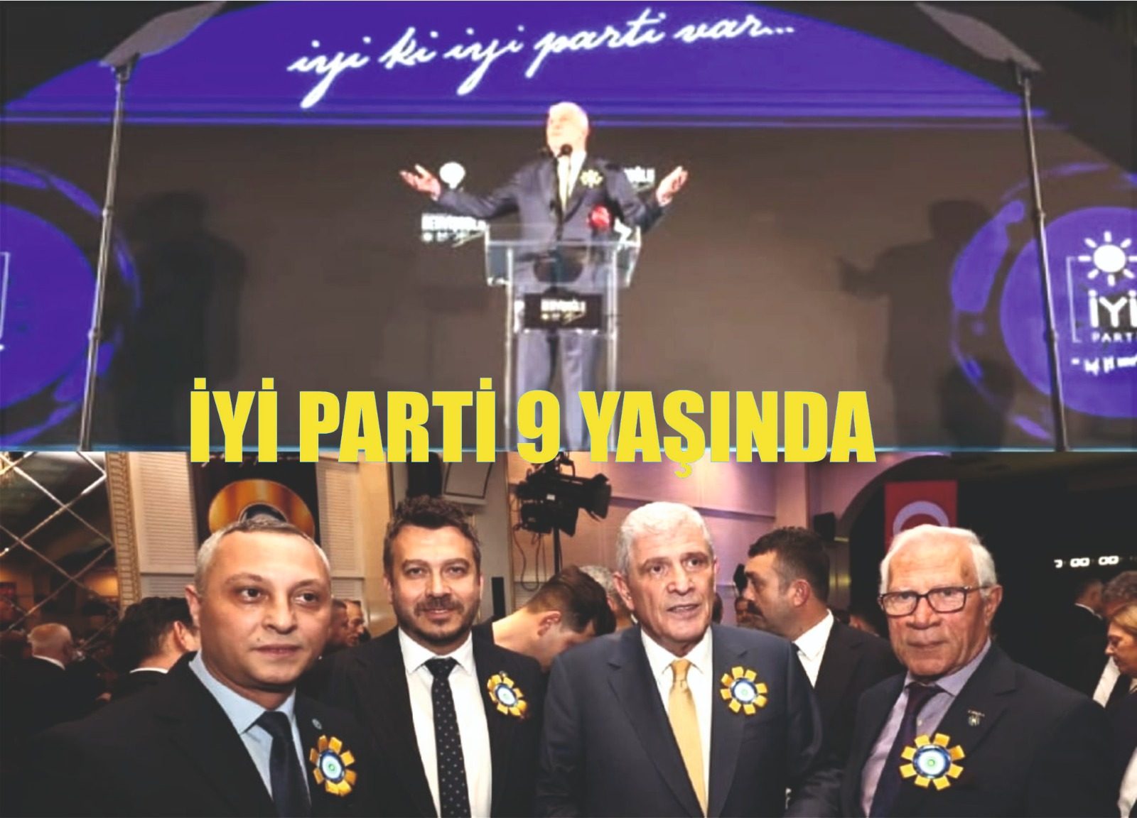 İYİ PARTİ 9 YAŞINDA! AYDIN TEŞKİLATI KURULUŞ YIL DÖNÜMÜ PROGRAMINDA YERİNİ ALDI