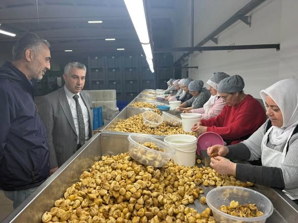 KAYMAKAM ABAY’DAN MURKA GIDA’YA ZİYARET! ÜRETİM SÜREÇLERİ HAKKINDA BİLGİ ALDI