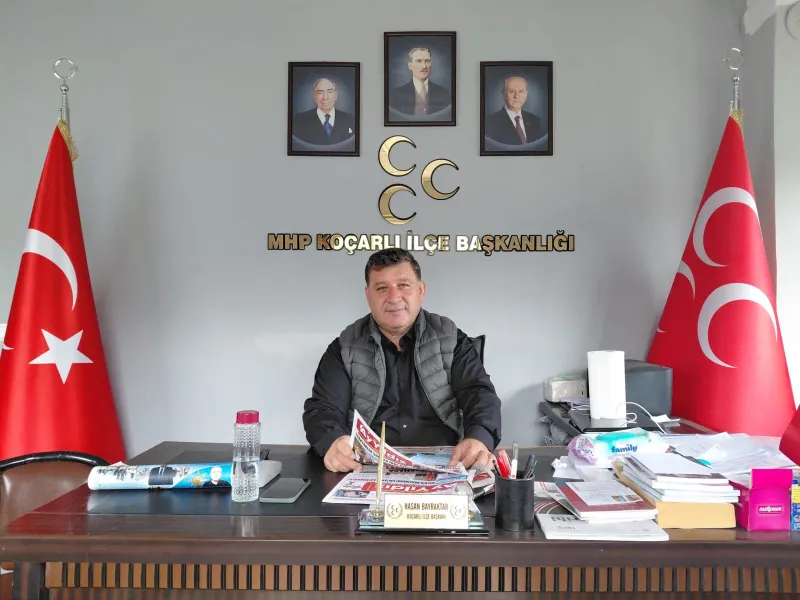 KOÇARLI MHP İLÇE BAŞKANI HASAN BAYRAKTAR’DAN 29 EKİM MESAJI