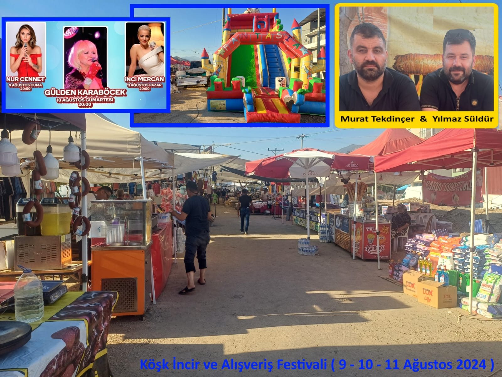 Köşk İncir ve Alışveriş Festivali Başladı