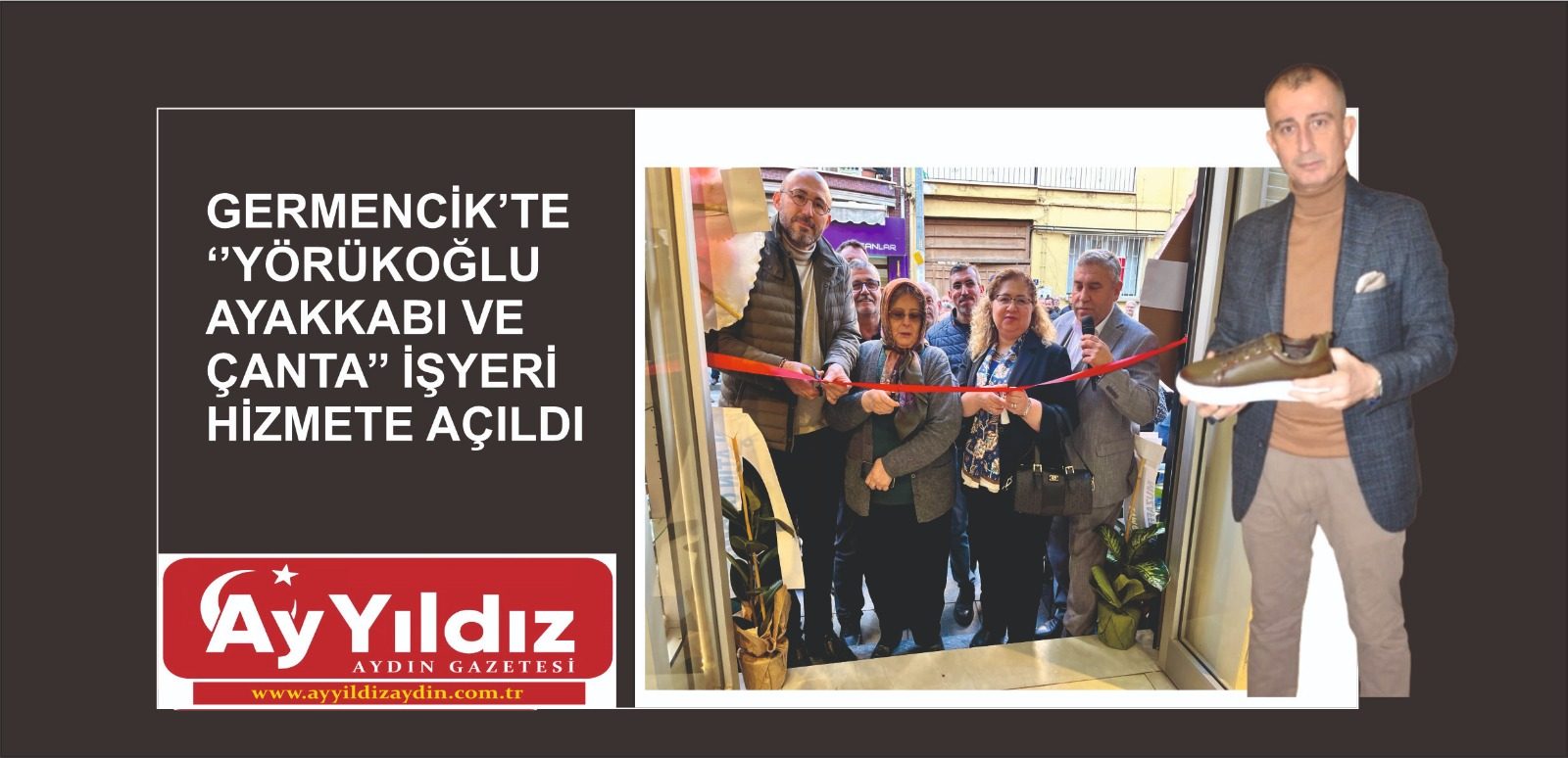 GERMENCİK’TE ‘’YÖRÜKOĞLU AYAKKABI VE ÇANTA’’ İŞYERİ HİZMETE AÇILDI