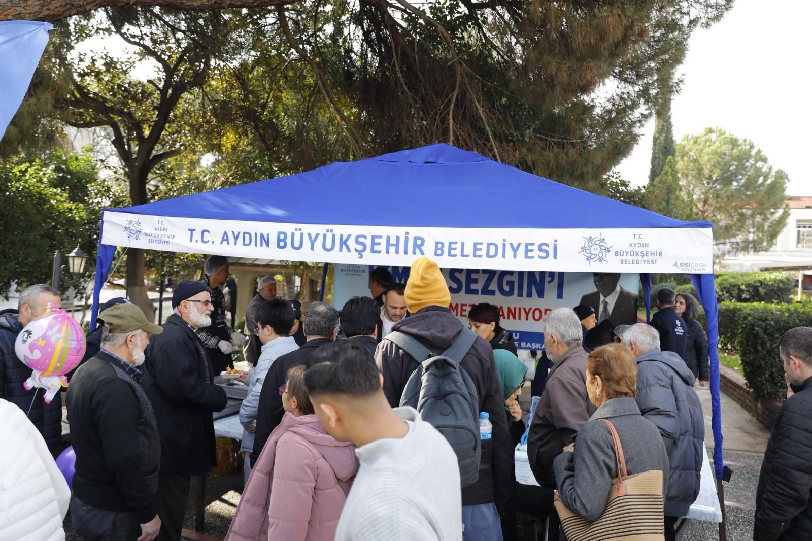 BAŞKAN ÇERÇİOĞLU’NDAN İSMET SEZGİN’İN ARAMIZDAN AYRILIŞININ YIL DÖNÜMÜNDE LOKMA HAYRI