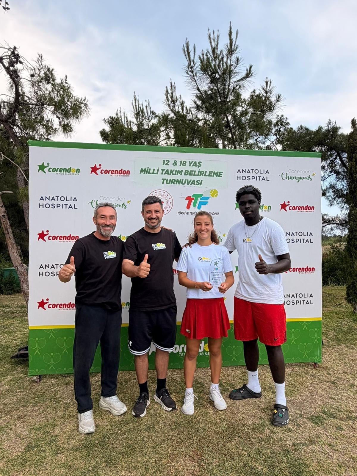 EA Tenis’ten Tarihi Başarı: Şükriye Ezgi Akyol Milli Takımda