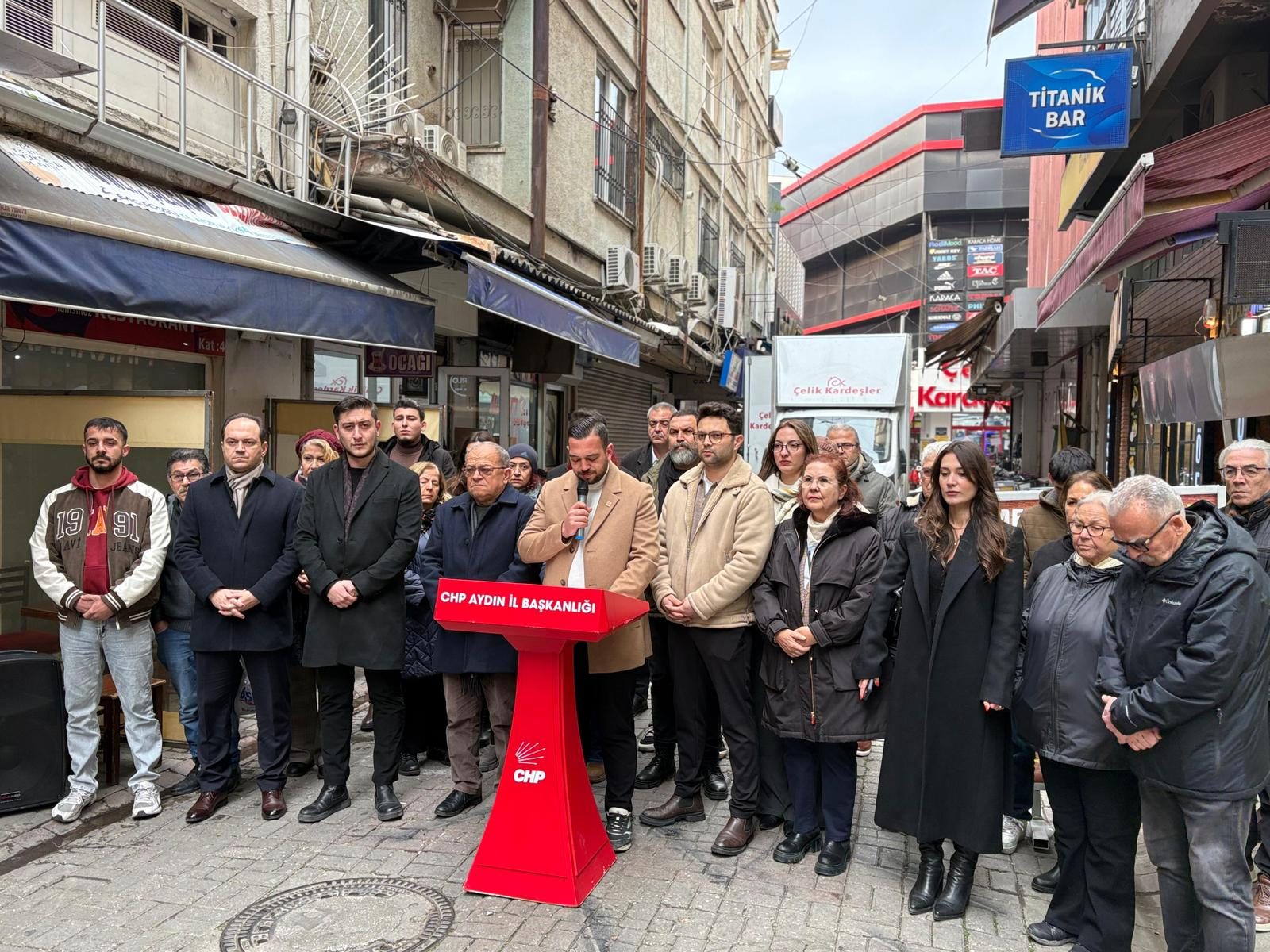 CHP Gençlik Kolları’ndan Basın Açıklaması “Bilge Kağan Şarbat Yalnız Değildir, Serbest Bırakılmalıdır”