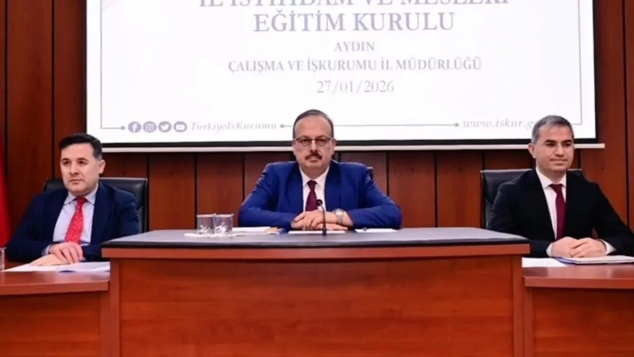 AYDIN’DA İSTİHDAM VE MESLEKİ EĞİTİM MASAYA YATIRILIYOR