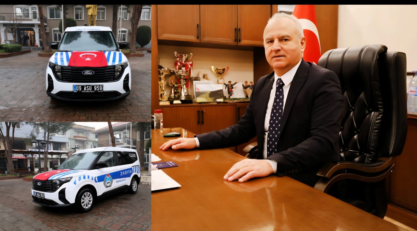 BAŞKAN MEHMET KIVRAK, BELEDİYENİN KENDİ BÜTÇESİYLE ÇİNE’YE YENİ HİZMET ARACI KAZANDIRDI