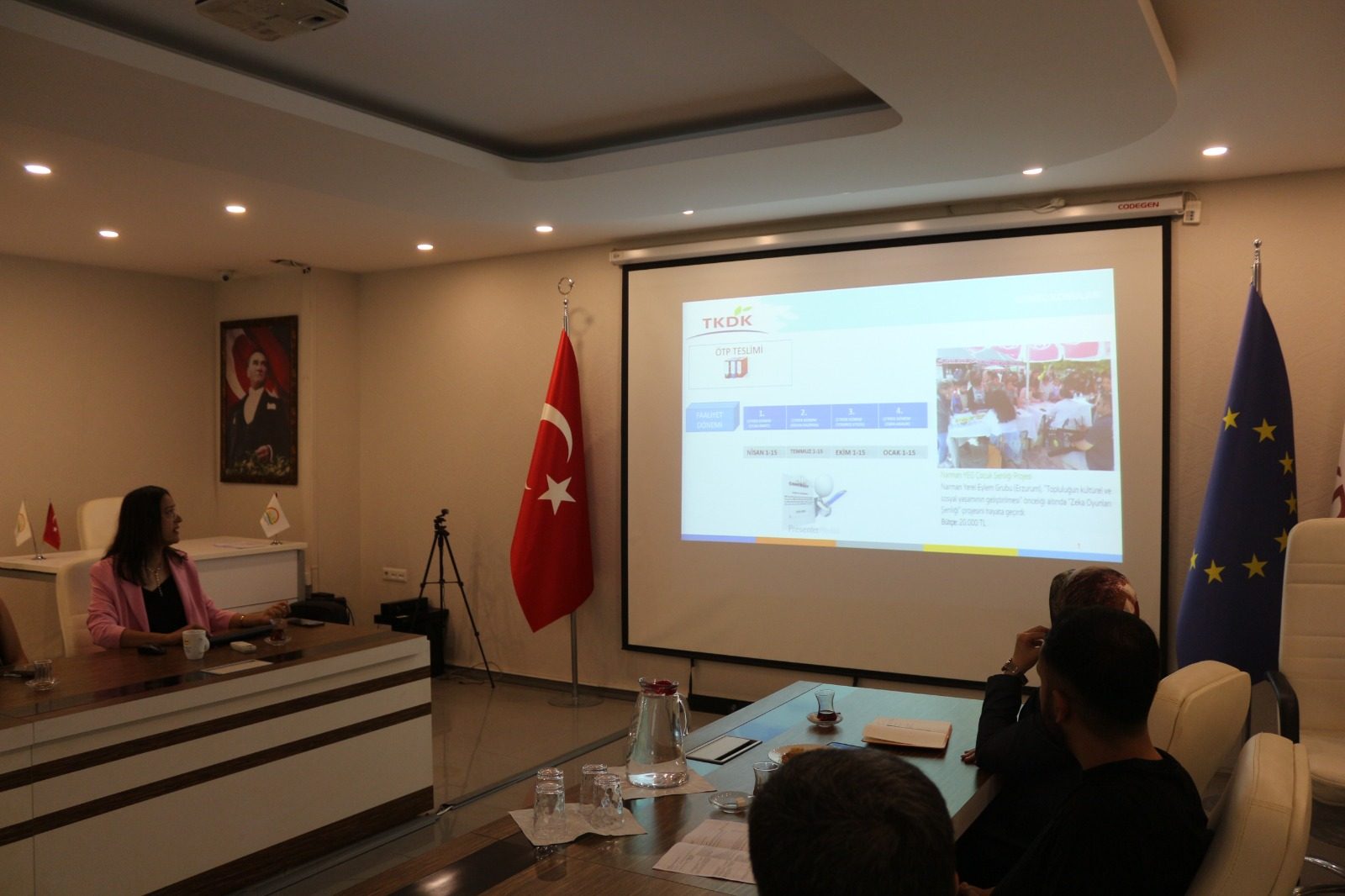 TKDK Aydın’dan YEG İlçelerine AB Projeleri ve Yapay Zekâ Eğitimi