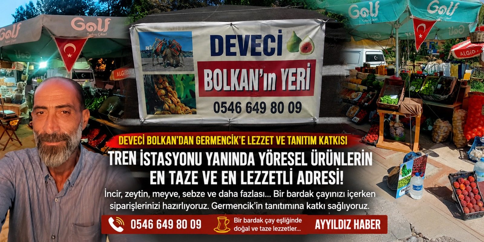 DEVECİ BOLKAN’DAN GERMENCİK’E LEZZET VE TANITIM KATKISI