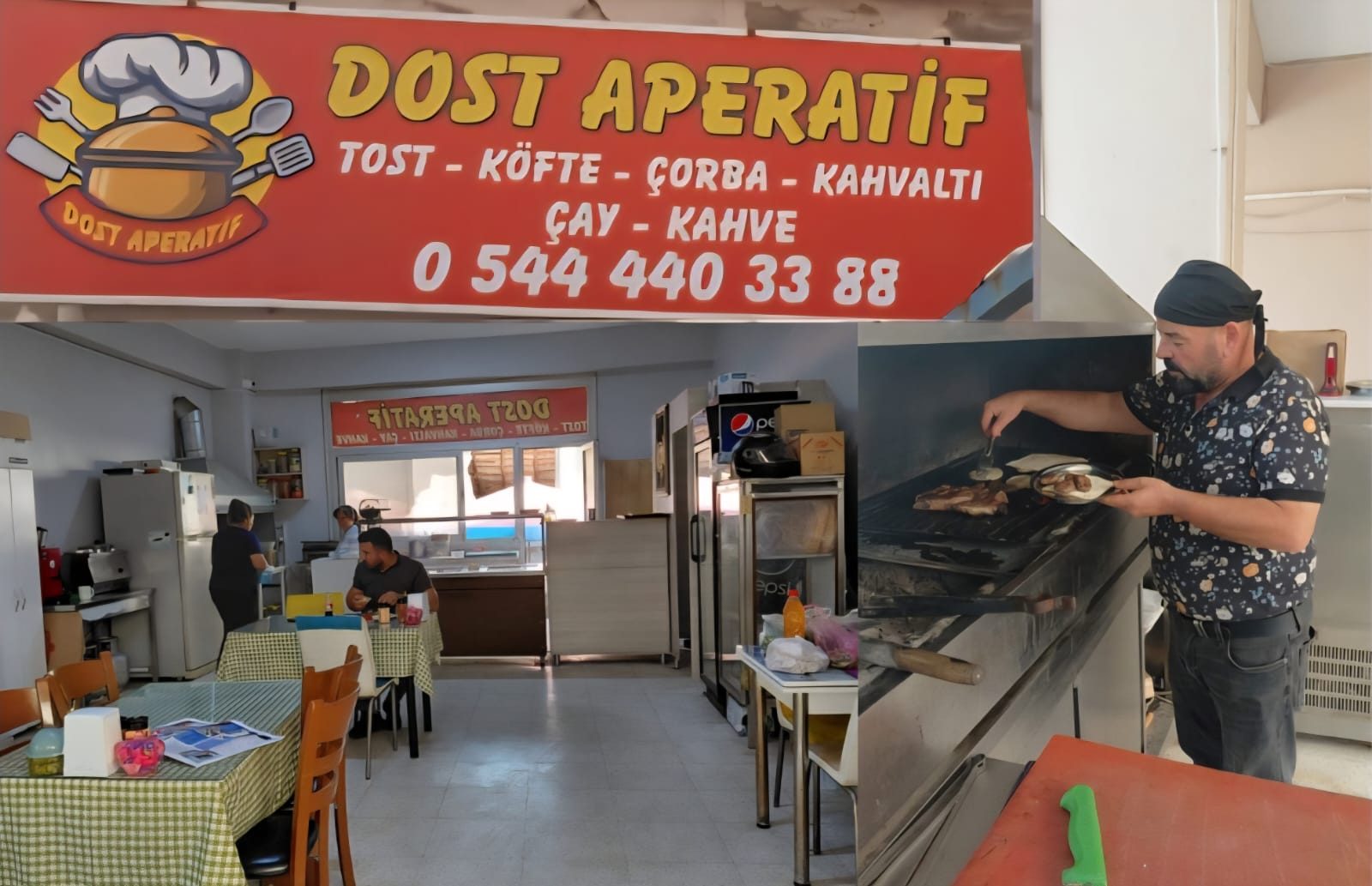 Köşk’ün Lezzet Durağı Dost Aperatif Hizmete Devam Ediyor