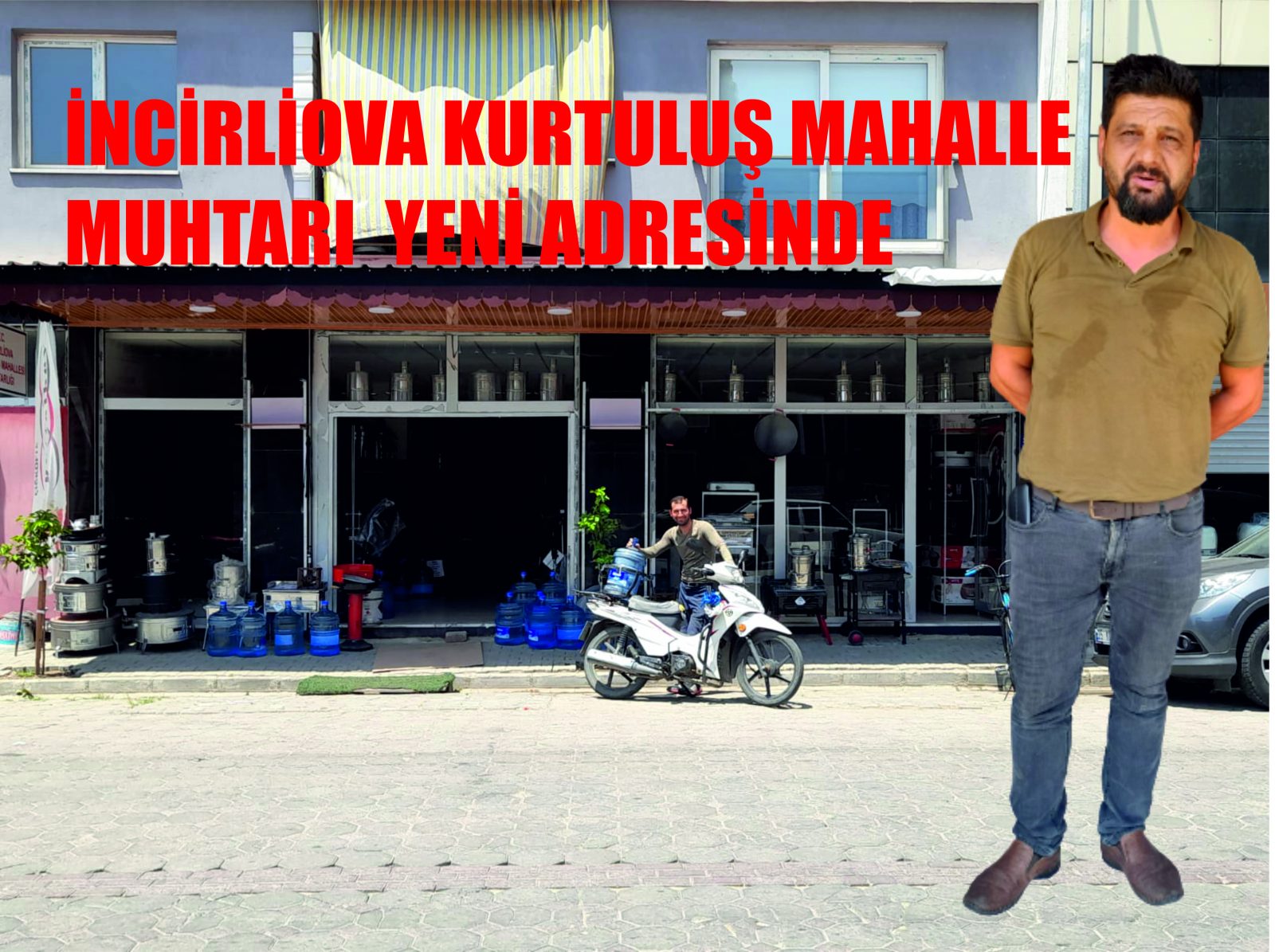İNCİRLİOVA/KURTULUŞ MAHALLE MUHTARLIĞI YENİ ADRESİNDE