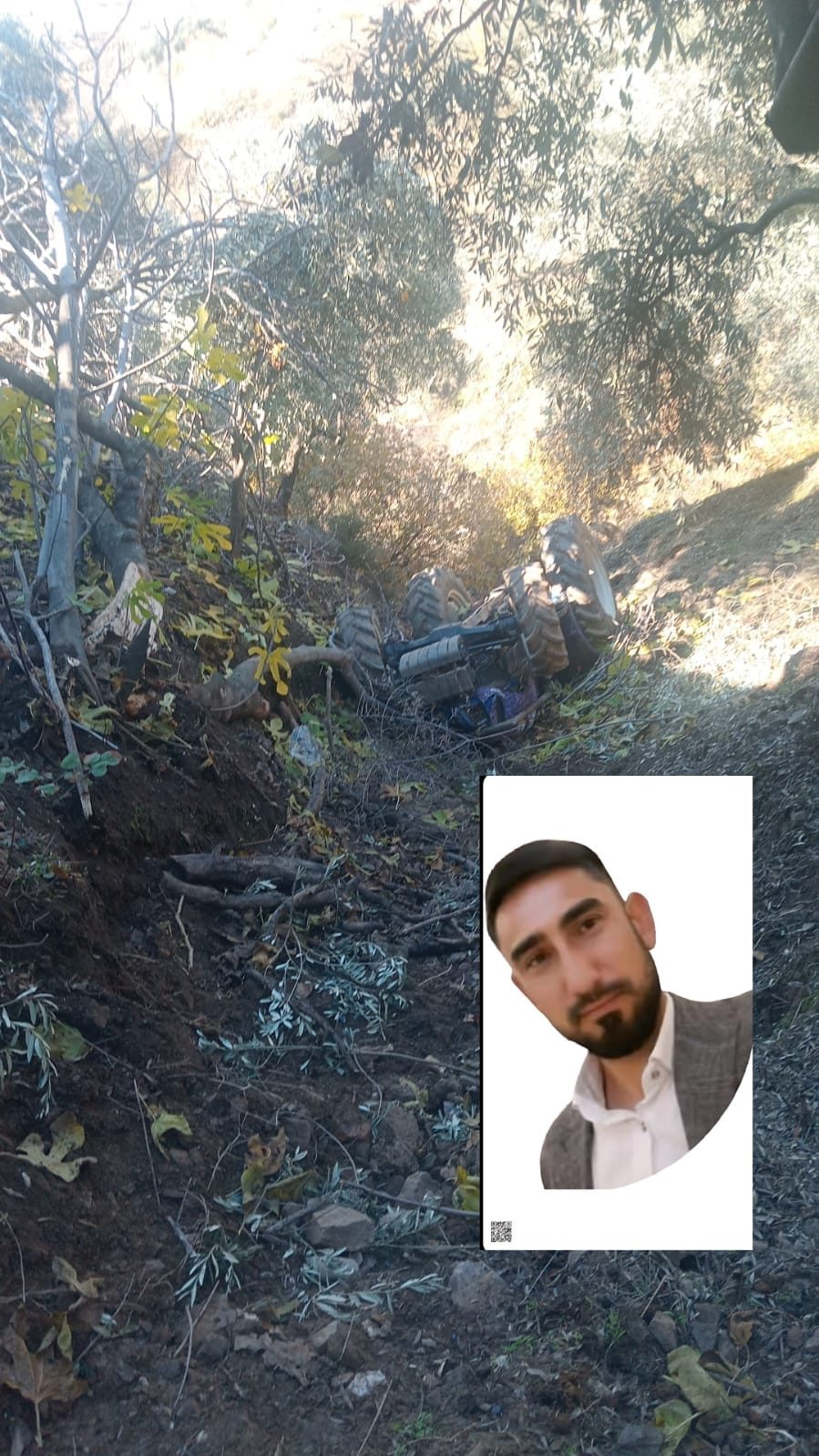 Köprüovası'nda Traktör Kazası