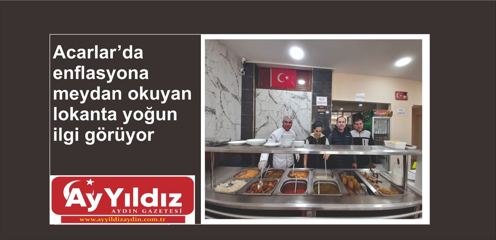 Acarlar’da enflasyona meydan okuyan lokanta yoğun ilgi görüyor