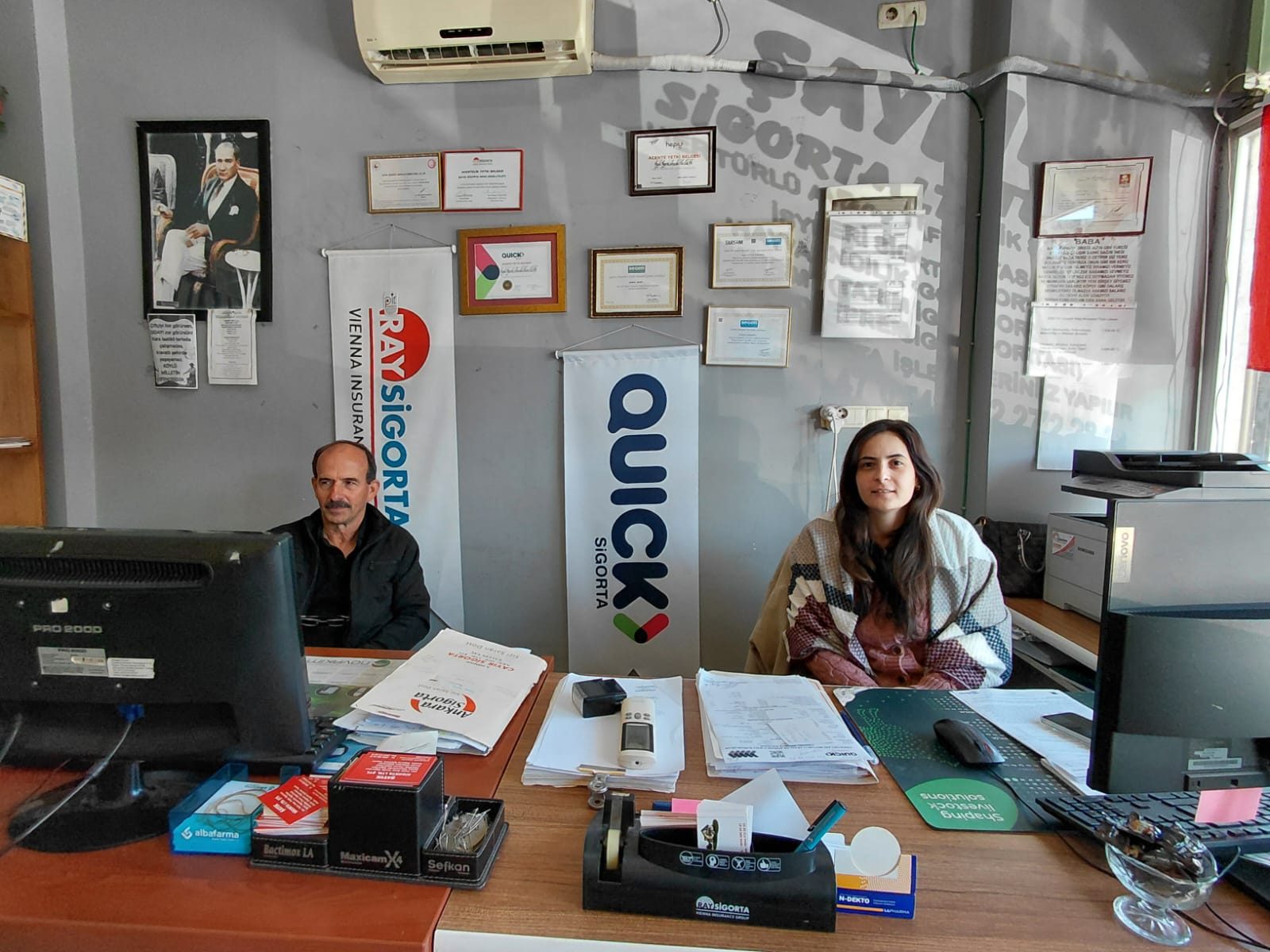 ŞAYIK SİGORTA İNCİRLİOVA’DA HİZMETE DEVAM EDİYOR