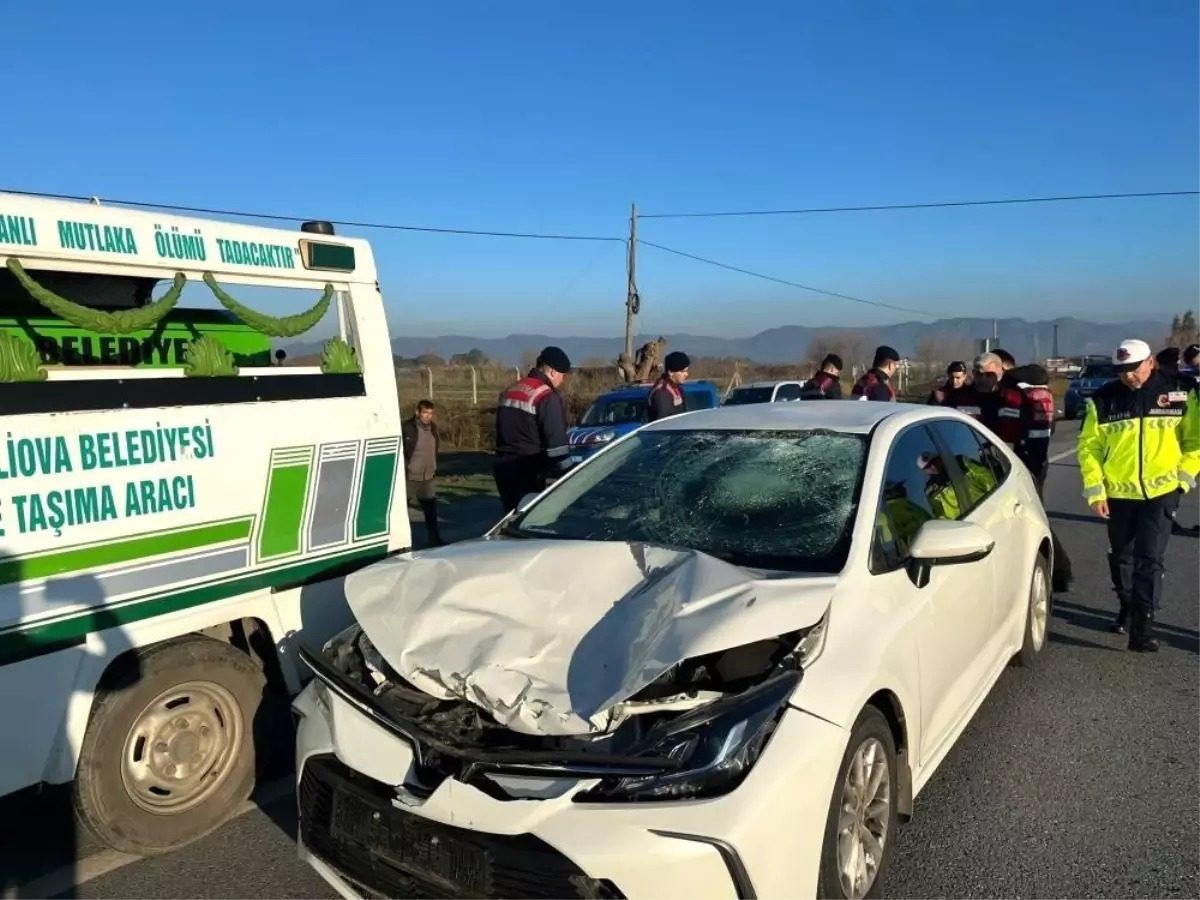 İncirliova’daki kazada 1 kişi hayatını kaybetti