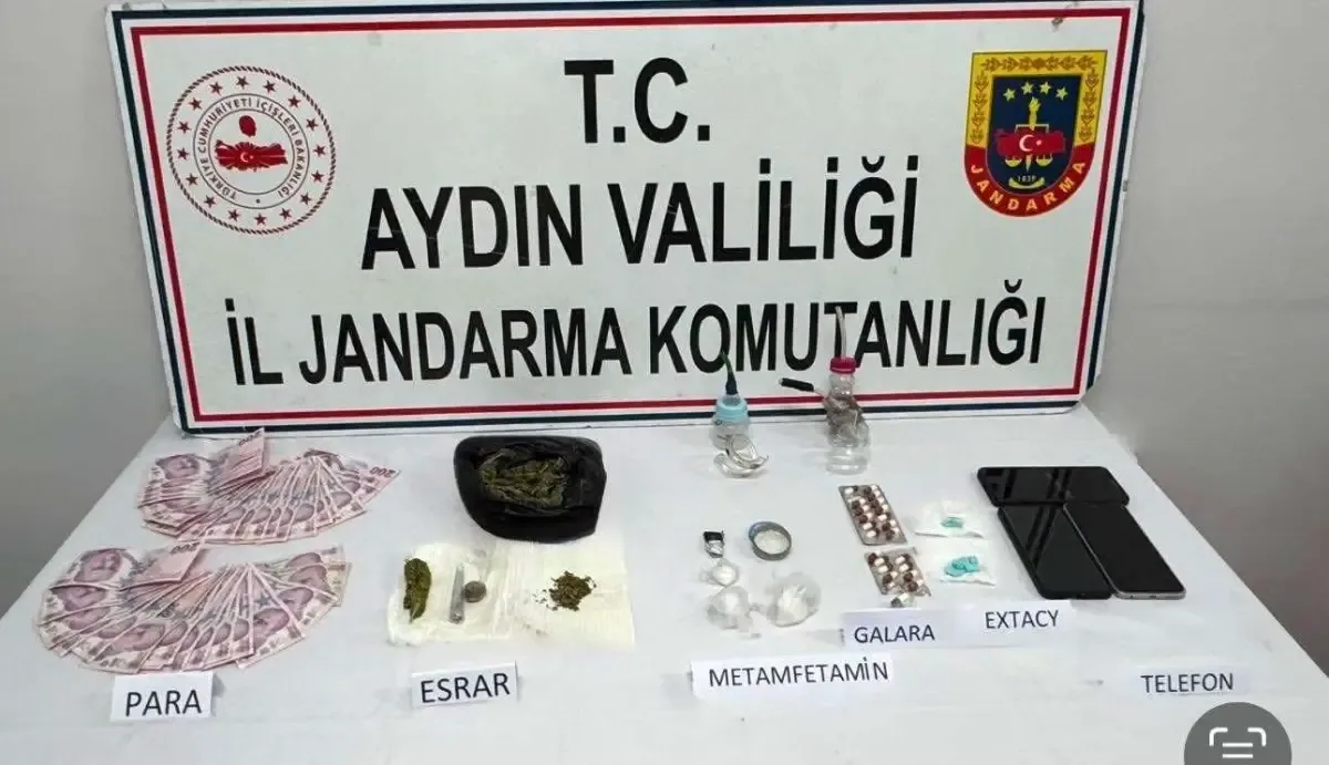 Aydın'da Uyuşturucu Operasyonu