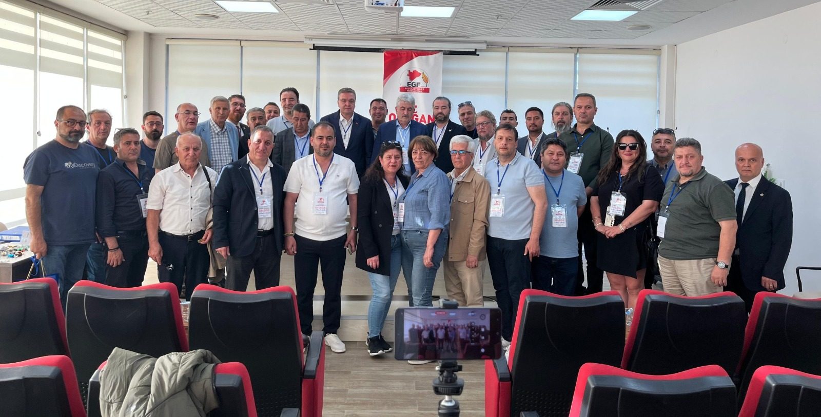 EGF’de Cem Kaytan yeniden başkan seçildi: Egeli Gazeteciler, Bozdoğan’da buluştu