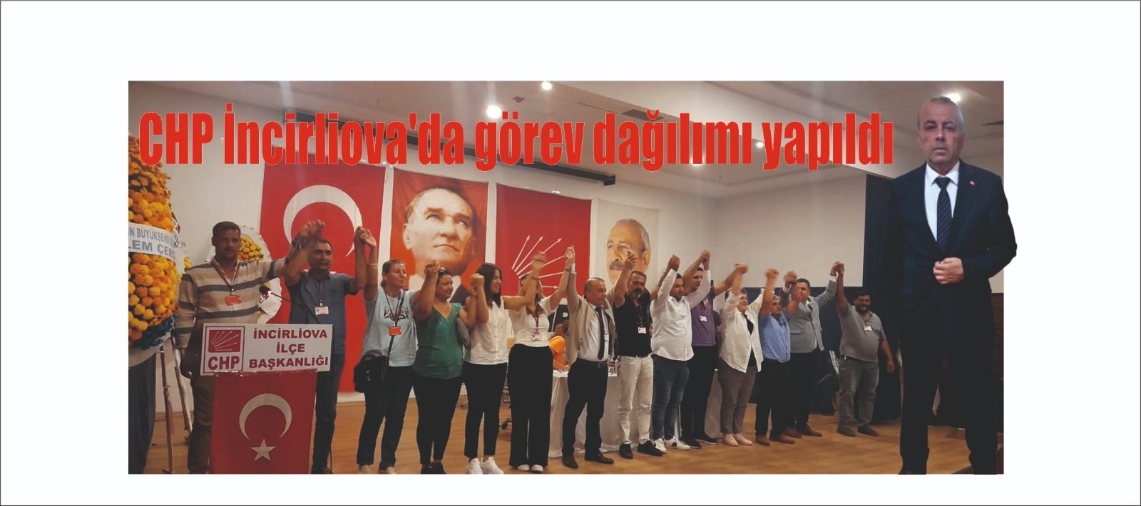 CHP İncirliova'da görev dağılımı yapıldı