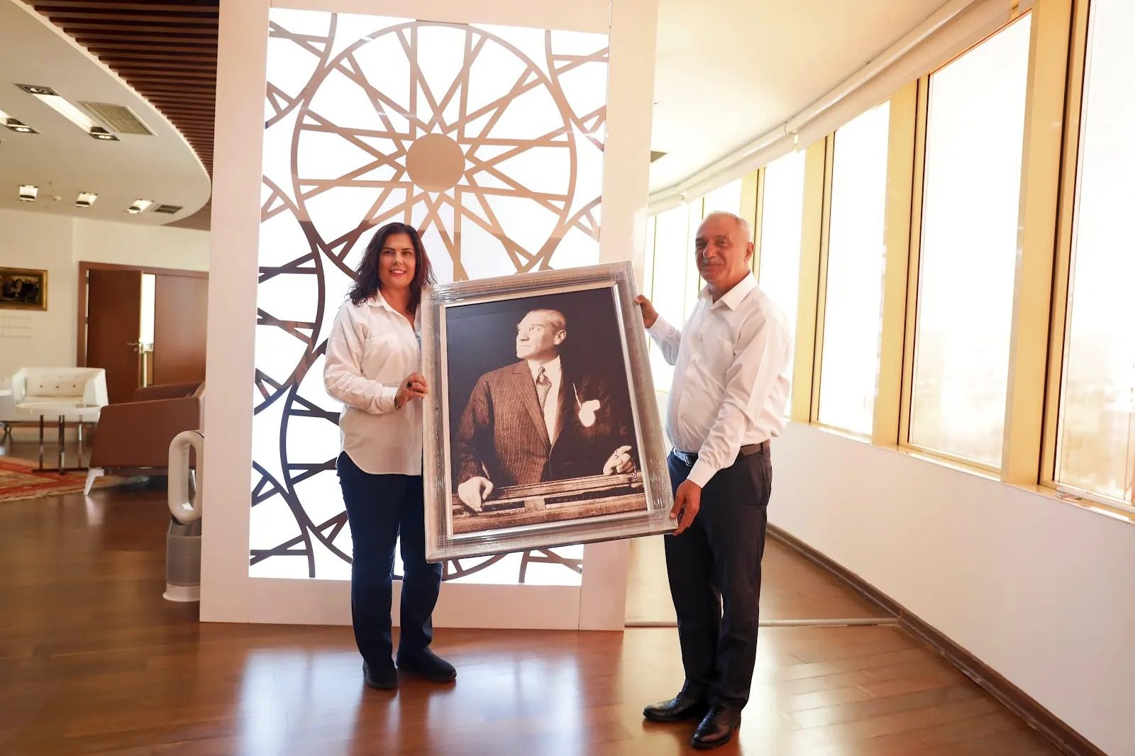 SULTANHİSAR BELEDİYE BAŞKANI OSMAN YILDIRIMKAYA'DAN BAŞKAN ÇERÇİOĞLU'NA ZİYARET