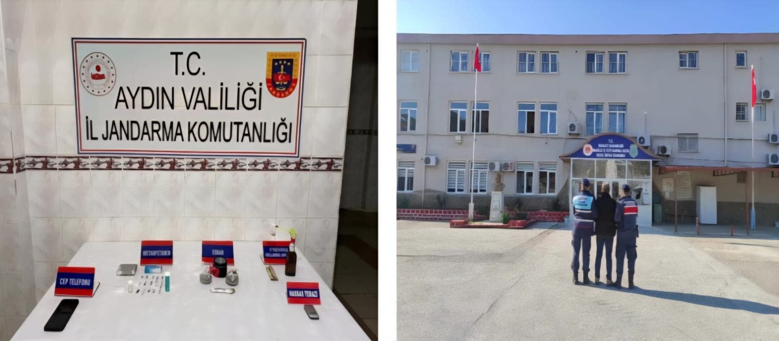 Nazilli’de Uyuşturucu Satıcısına Jandarma Baskını: Satışa Hazır Metamfetaminle  Yakalandı 