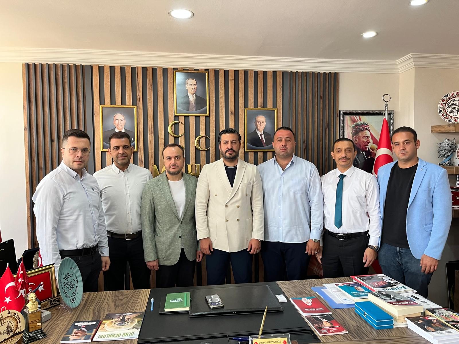 MHP NAZİLLİ İLÇE KONGRESİNDE TEK ADAY BAHADIRCAN YORGANCI