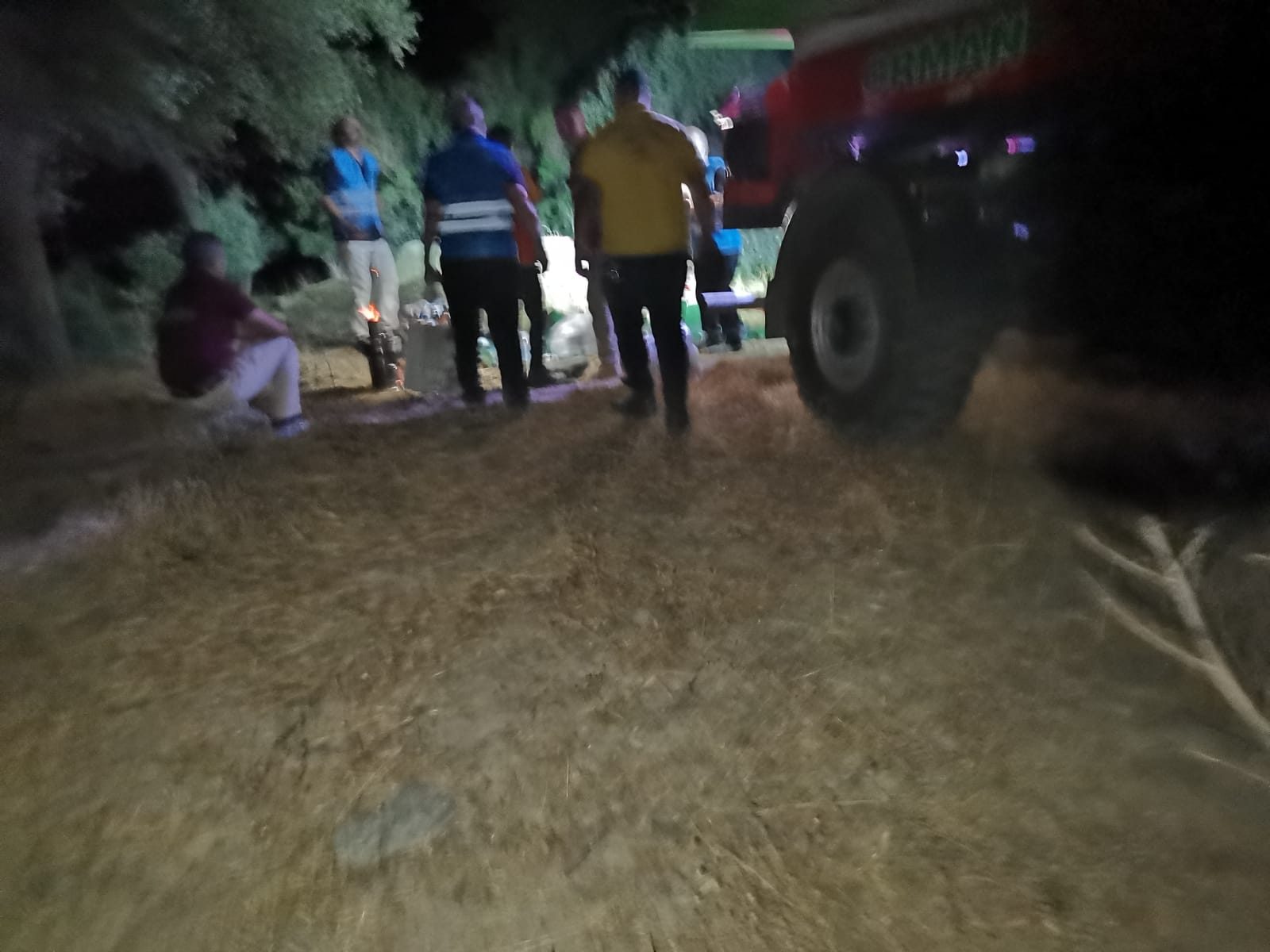 ANAHTAR PARTİ  YANGIN YERİNDE
