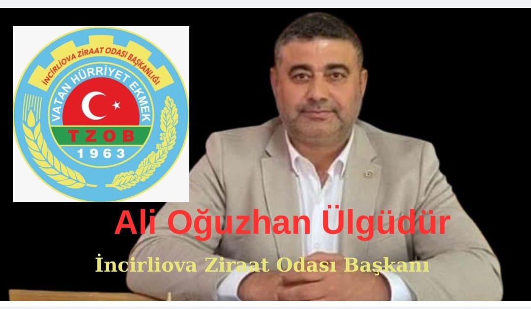 İNCİRLİOVA ZİRAAT ODASININ SULAMA SUYU KANALLARI İLE  İLGİLİ ÖNEMLİ AÇIKLAMASI