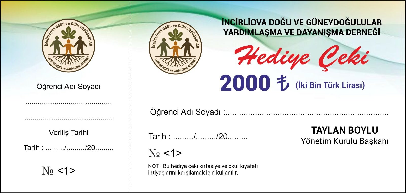 EĞİTİME DESTEK, GELECEĞE YATIRIM!