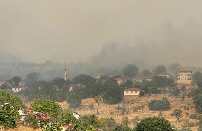 Denizli ve Aydın’daki Orman Yangınlarıyla Mücadele 4. Gününde Devam Ediyor