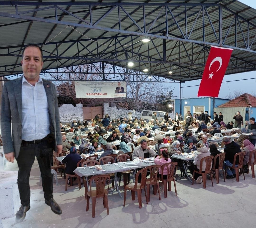 İNCİRLİOVA KARABAĞ MAHALLESİ’NDE GÖNÜLLER AYNI SOFRADA BULUŞTU