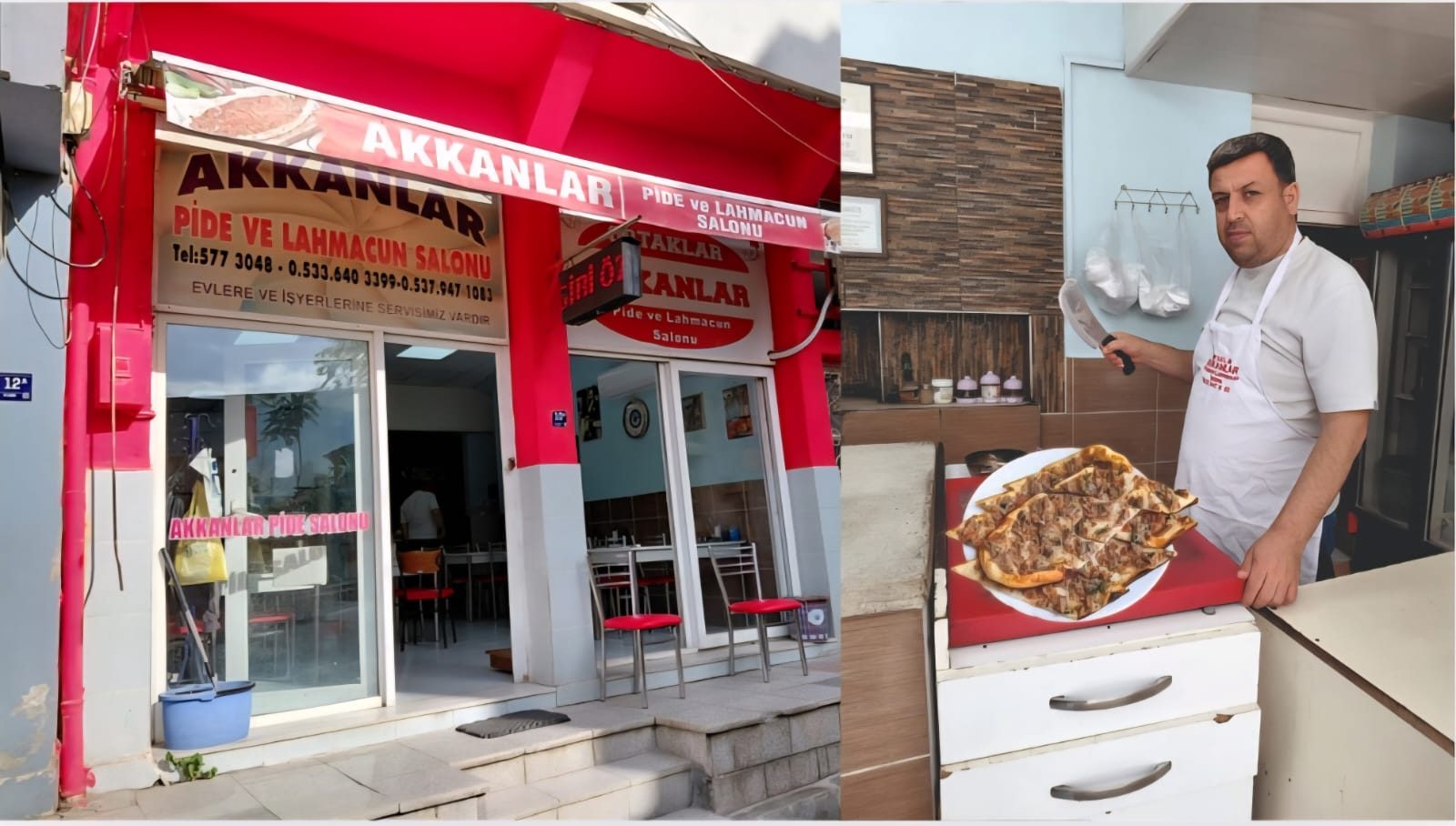 AKKANLANLAR PİDE HİZMETE DEVAM EDİYOR
