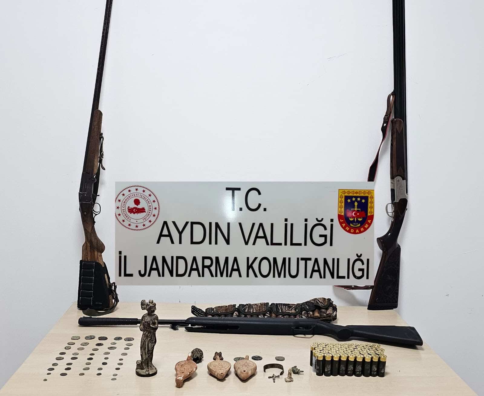 Aydın İl Jandarma’dan Tarihi Eser Kaçakçılığına Darbe