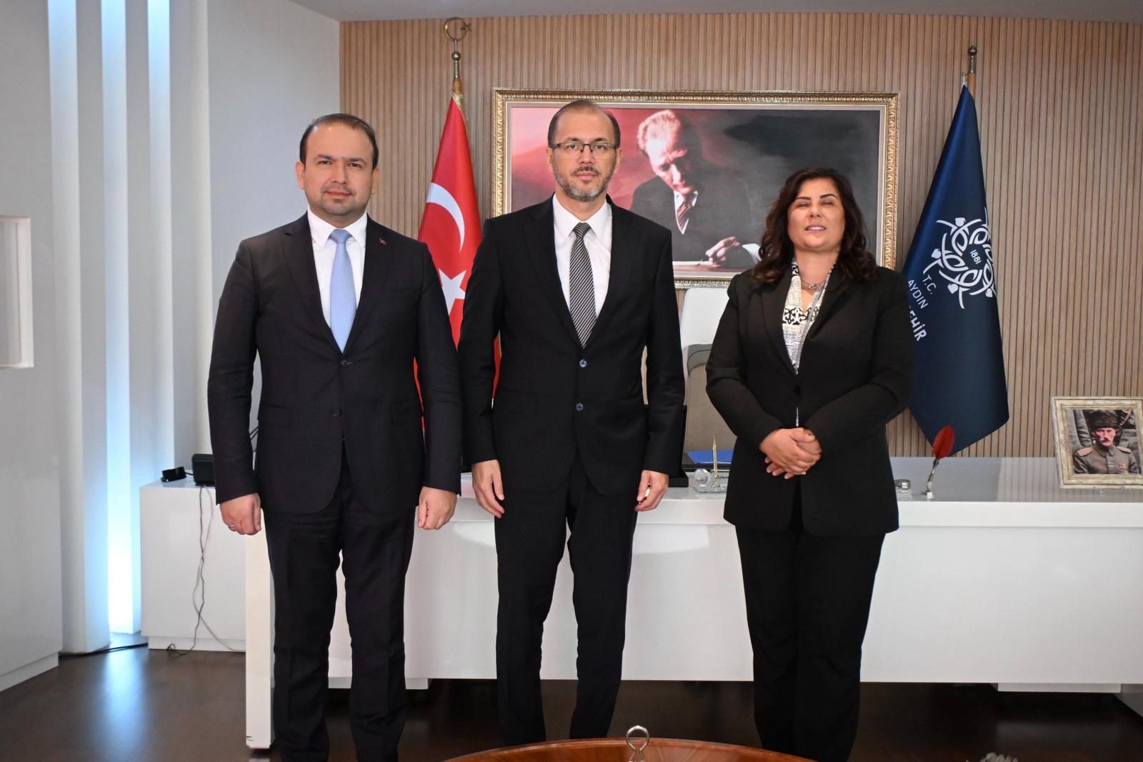 BAŞKAN ÇERÇİOĞLU’NA SAĞLIK BAKAN YARDIMCISI NURULLAH OKUMUŞ’TAN ZİYARET