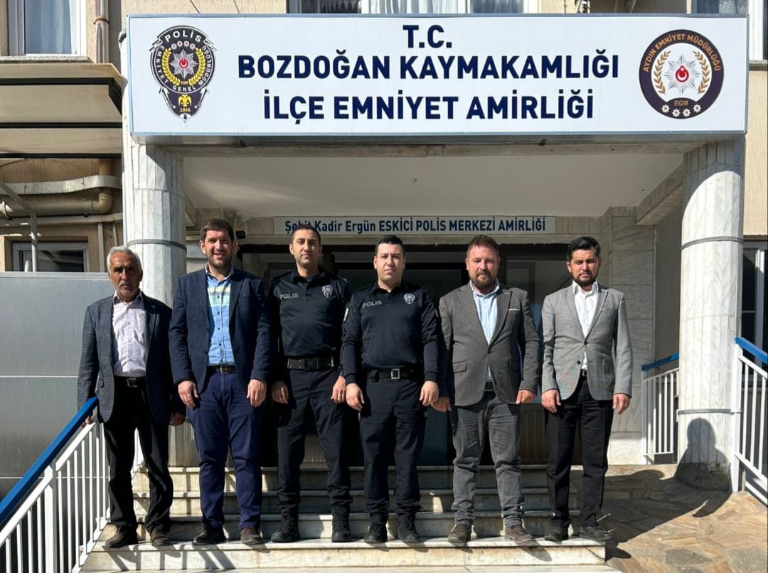 Başkan Şengöz'den İlçe Emniyet Müdürlüğü'ne Teşekkür Ziyareti
