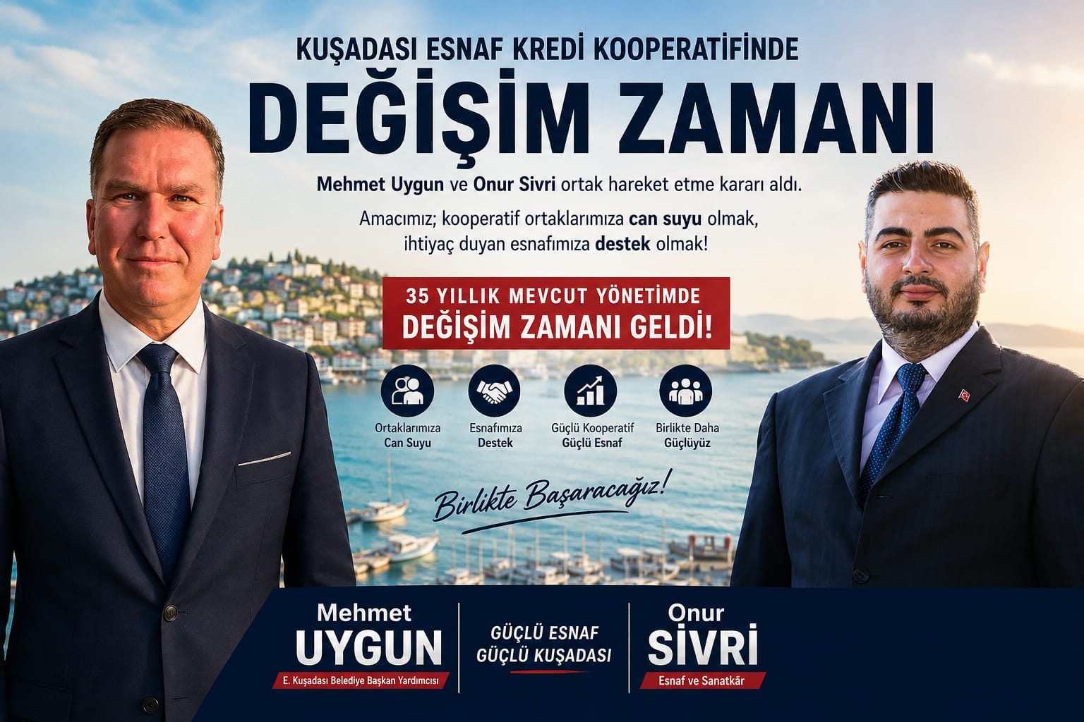 KUŞADASI ESNAF KREDİ KOOPERATİFİNDE GÜÇ BİRLİĞİ