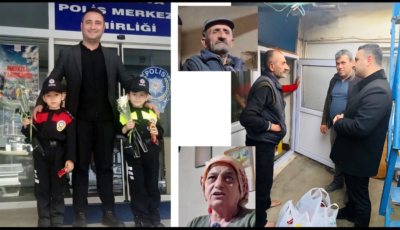 Emniyet Mensubu Ahmet Okkuşcu, Gerenkova’lı Gül Ailesine Umut Oldu