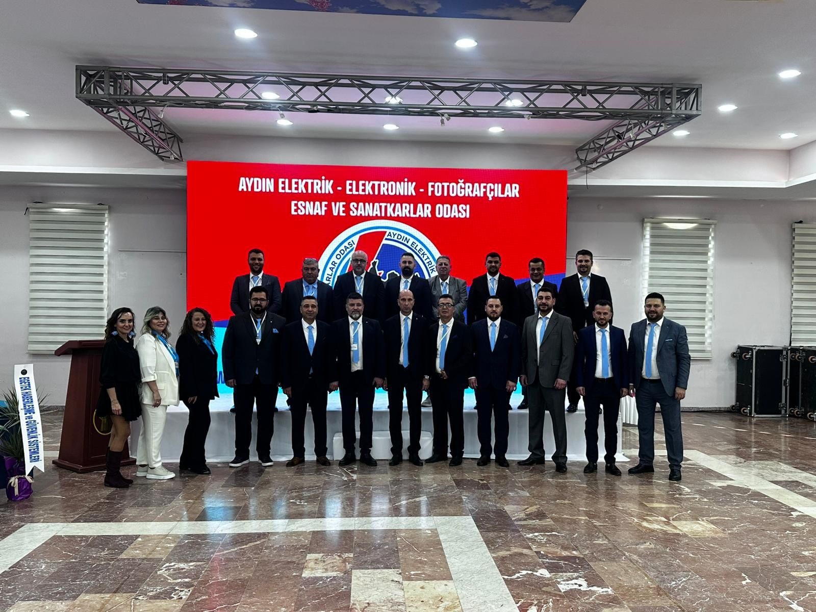 Aydın Elektrikçiler, Elektronikçiler ve Fotoğrafçılar Odası’nda Muhsin İnce Yeniden Başkan Seçildi