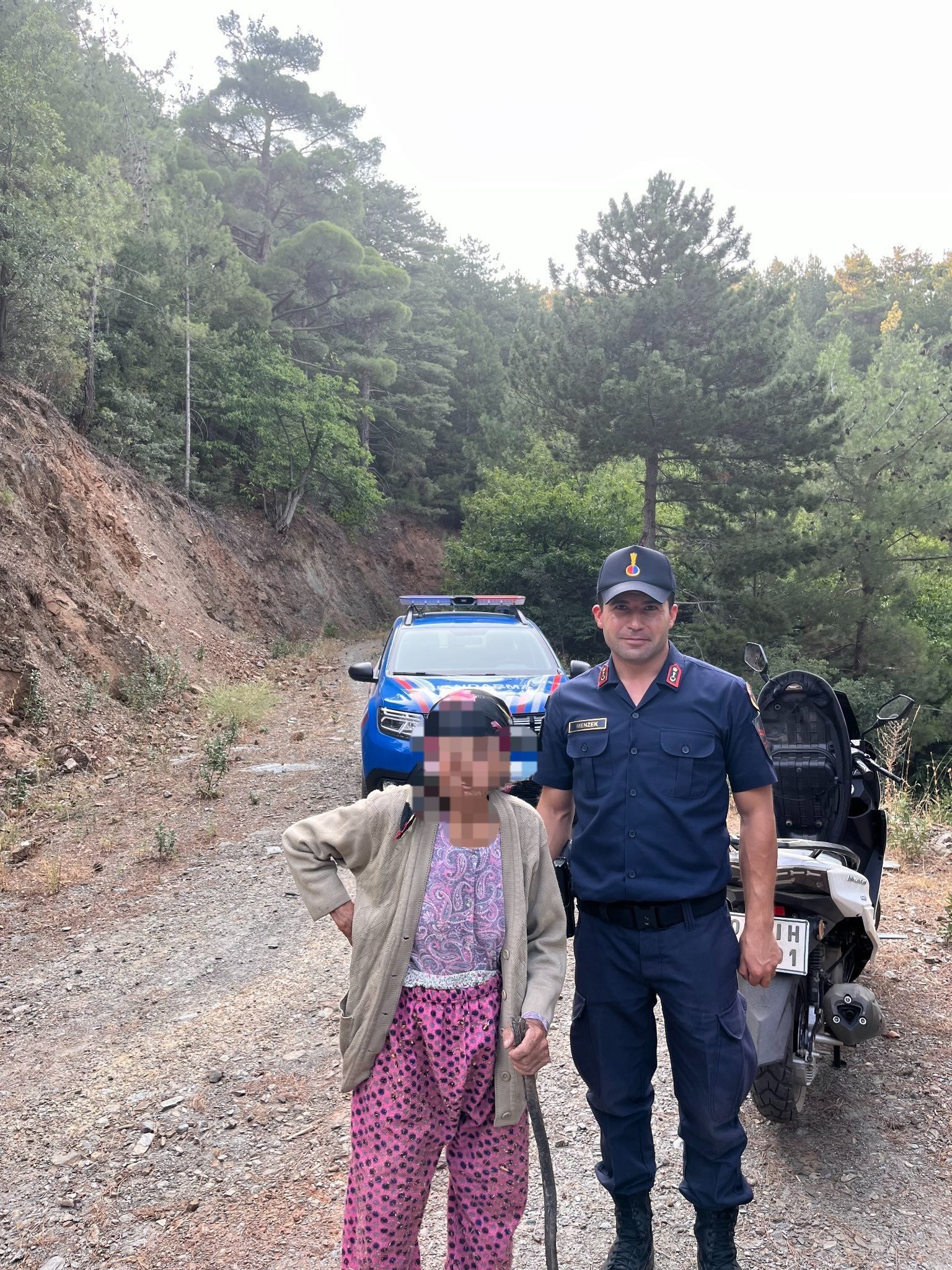 KAYIP  ŞAHIS ORMANLIK ALANDA BULUNDU