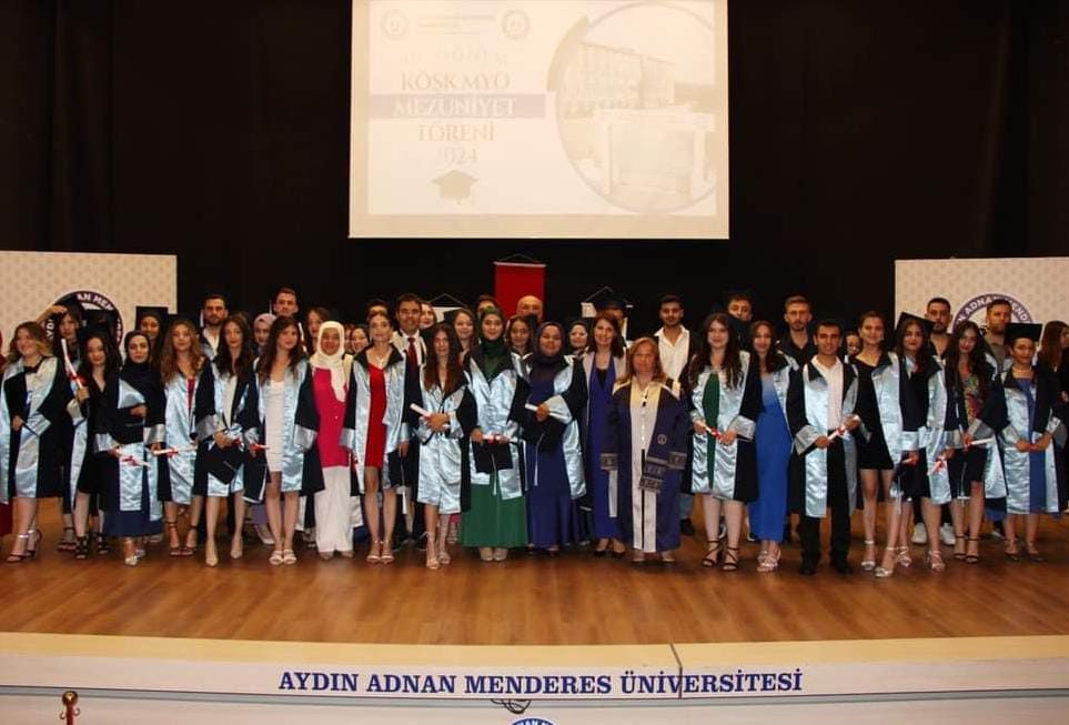 Köşk Meslek Yüksekokulu 10. Dönem Mezuniyet Töreni
