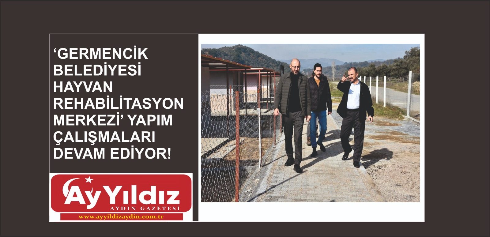 ‘GERMENCİK  BELEDİYESİ HAYVAN REHABİLİTASYON MERKEZİ’ YAPIM ÇALIŞMALARI DEVAM EDİYOR!